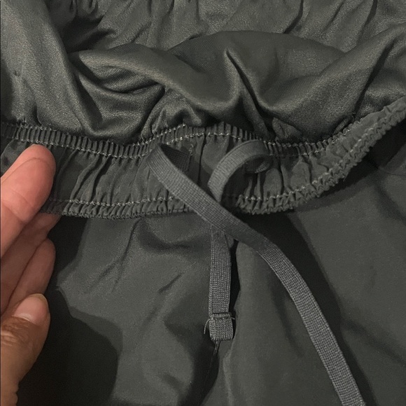 Nike Women's Black and White Athletic Shorts - Picture 4 of 6